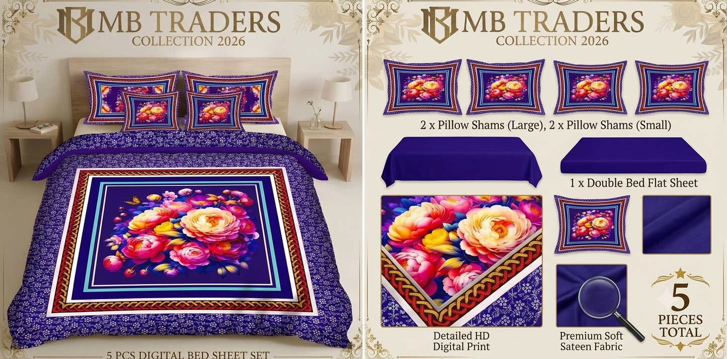 Upgrade Your Bedroom with Our Luxury 3D Printed Bedding Set!