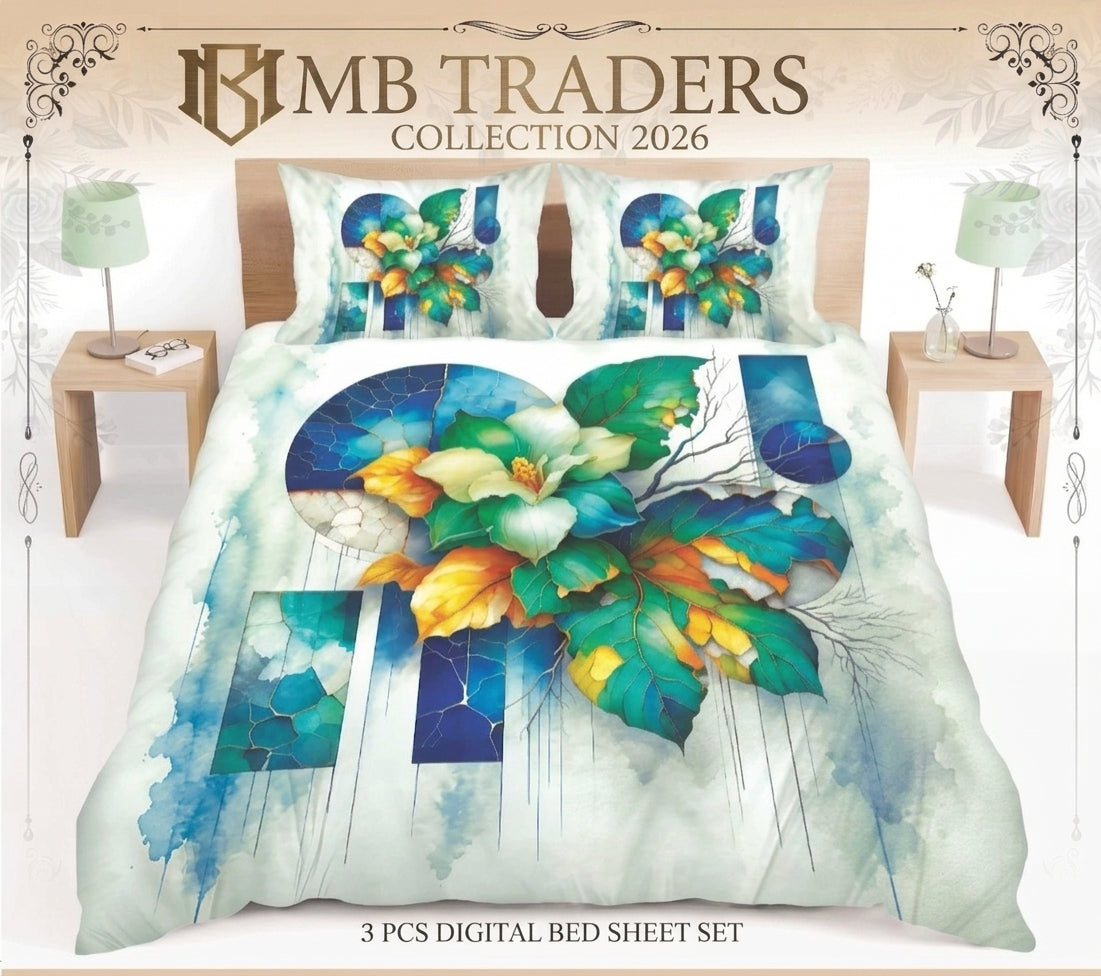 Upgrade Your Bedroom with Our Luxury 3D Printed Bedding Set!