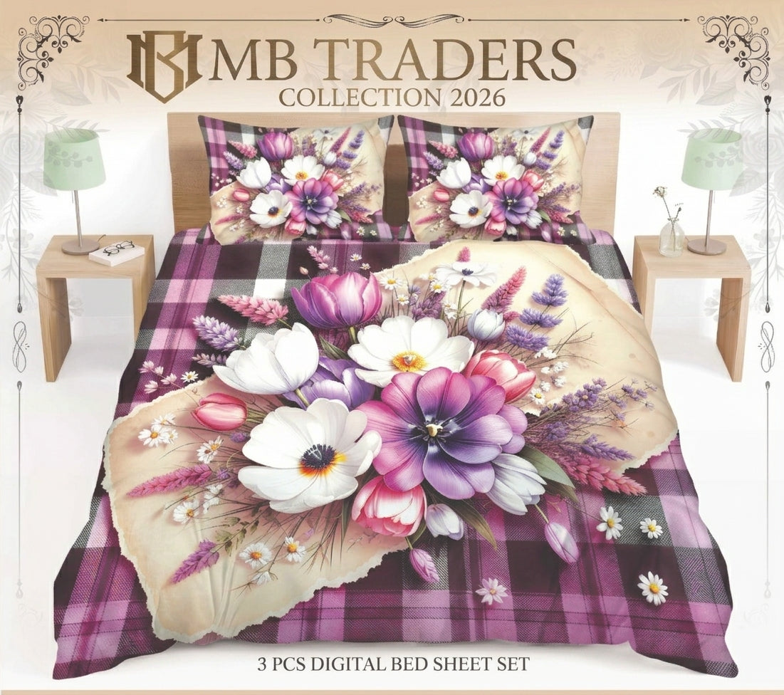 Upgrade Your Bedroom with Our Luxury 3D Printed Bedding Set