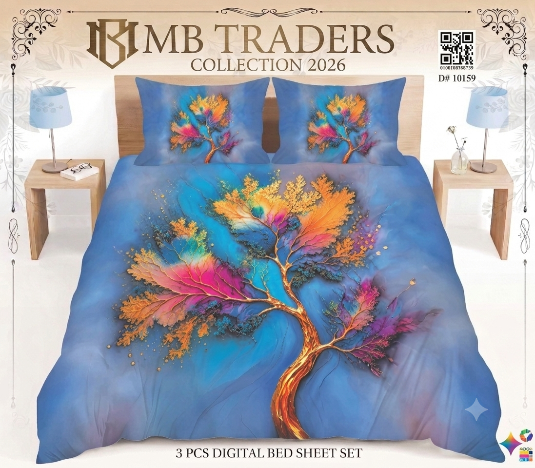 Upgrade Your Bedroom with Our Luxury 3D Printed Bedding Set!