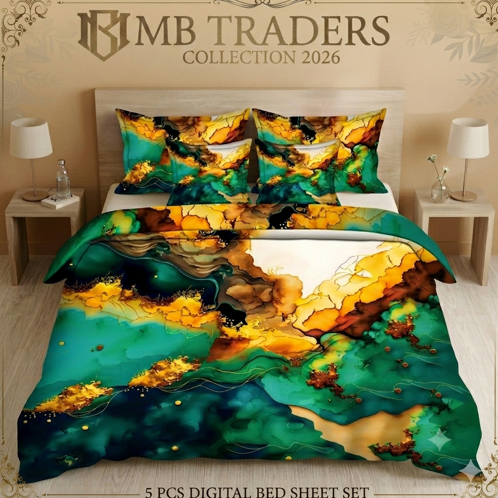 Upgrade Your Bedroom with Our Luxury 3D Printed Bedding Set!