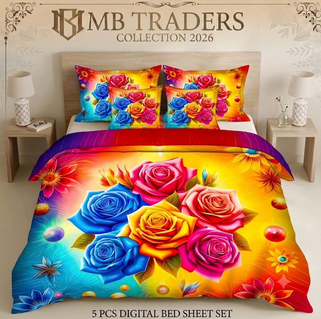 Upgrade Your Bedroom with Our Luxury 3D Printed Bedding Set!