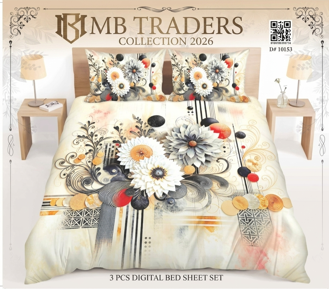 Upgrade Your Bedroom with Our Luxury 3D Printed Bedding Set!